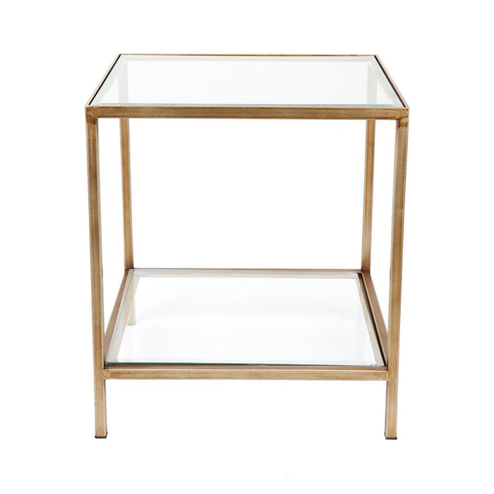 Cafe Lighting and Living Cocktail Glass Square Side Table