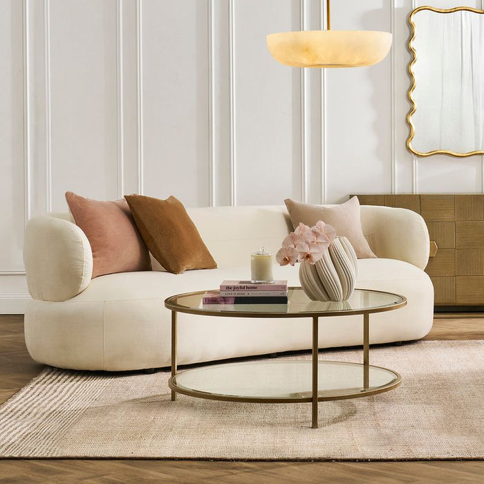 Cocktail Glass Round Coffee Table