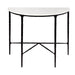 Cafe Lighting and Living Heston Marble Demilune Table