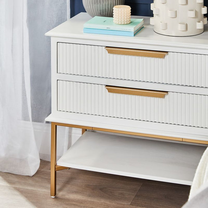 Cafe Lighting and Living Aimee Bedside Table - Large