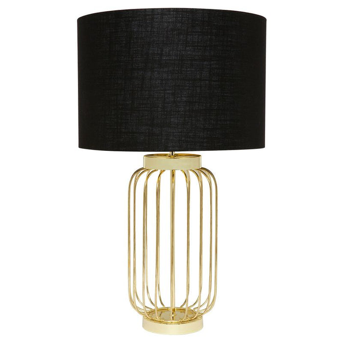 Cafe Lighting and Living Cleo Table Lamp - Gold