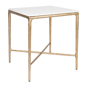 Cafe Lighting and Living Heston Square Marble Side Table