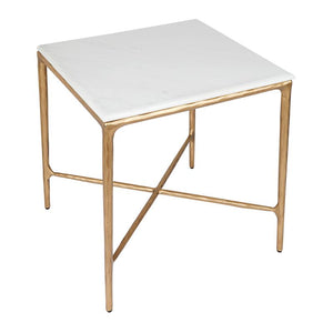 Cafe Lighting and Living Heston Square Marble Side Table