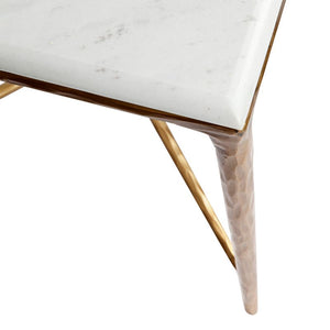 Cafe Lighting and Living Heston Square Marble Side Table