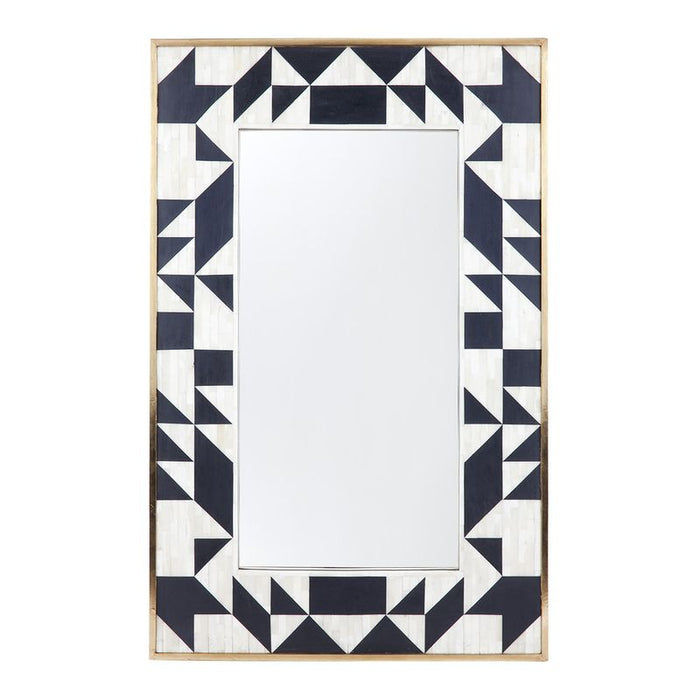 Cafe Lighting and Living Huxley Bone Inlay Wall Mirror