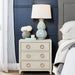 Cafe Lighting and Living Astley Upholstered Bedside Table