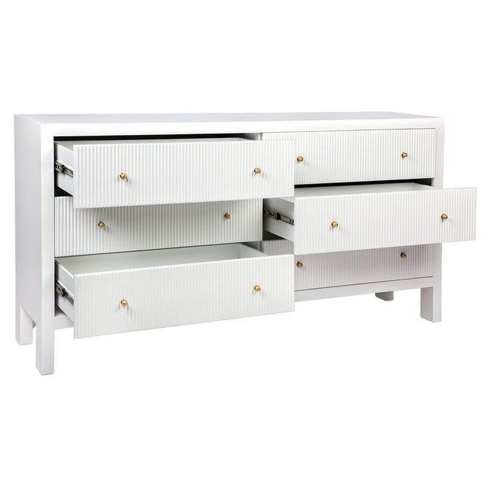 Cafe Lighting and Living Ariana 6 Drawer Chest