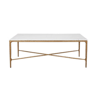 Cafe Lighting and Living Heston Rectangle Marble Coffee Table