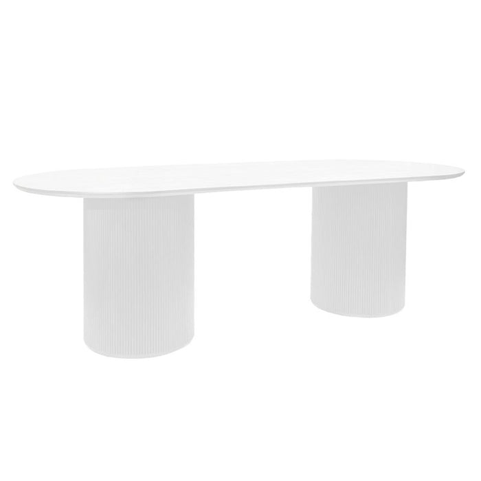 Arlo Oval Dining Table - 2.4m