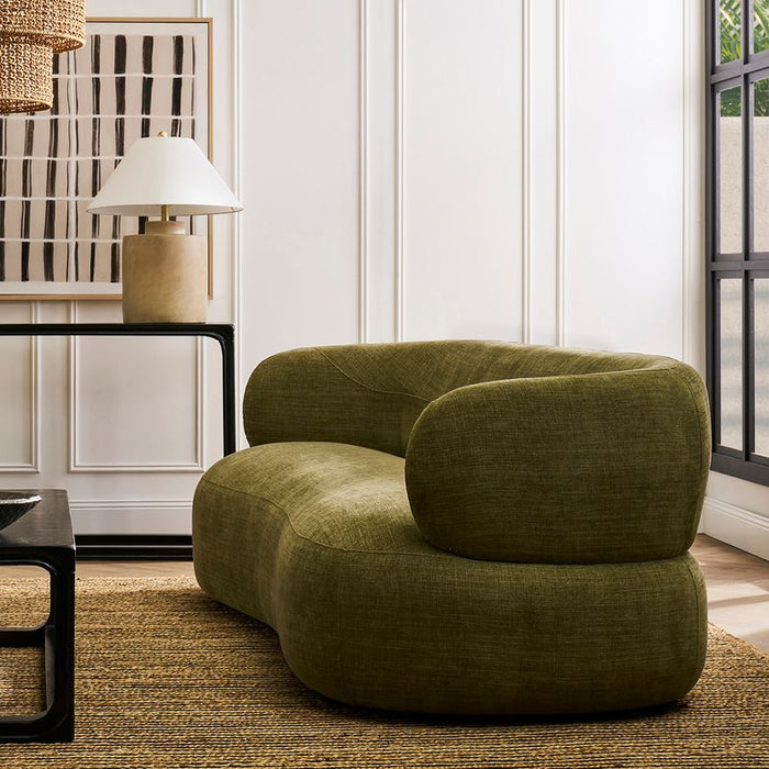 Greenwich 3 Seater Lounge Set - Sage Chenille