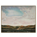 Landscape painting featuring moody sky and hills, [Brand].