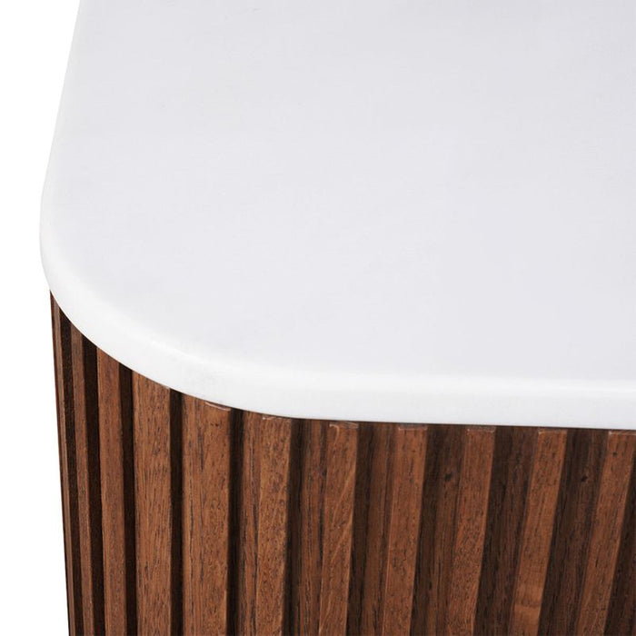 Mason Rectangle Coffee Table - Walnut, 100cm