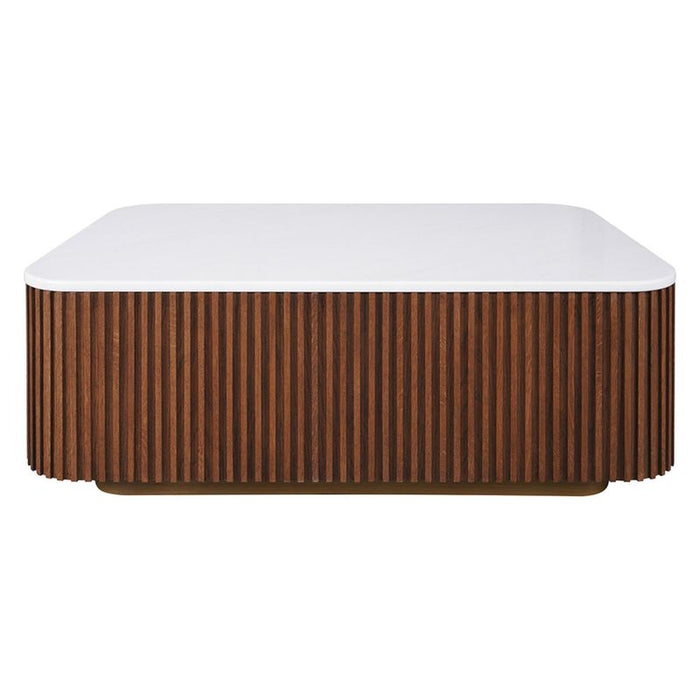 Mason Rectangle Coffee Table - Walnut, 100cm