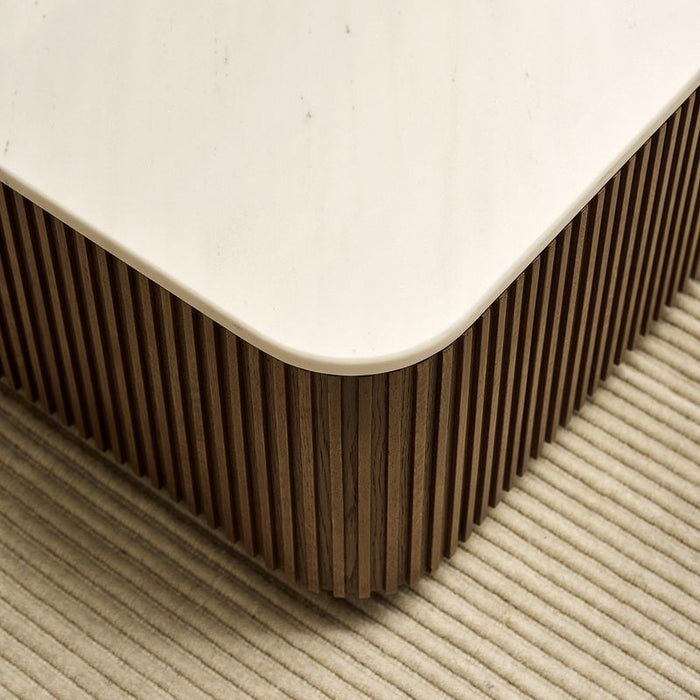 Mason Rectangle Coffee Table - Walnut, 100cm