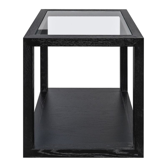 Sadie Oak Square Side Table - Large Black, 50cm