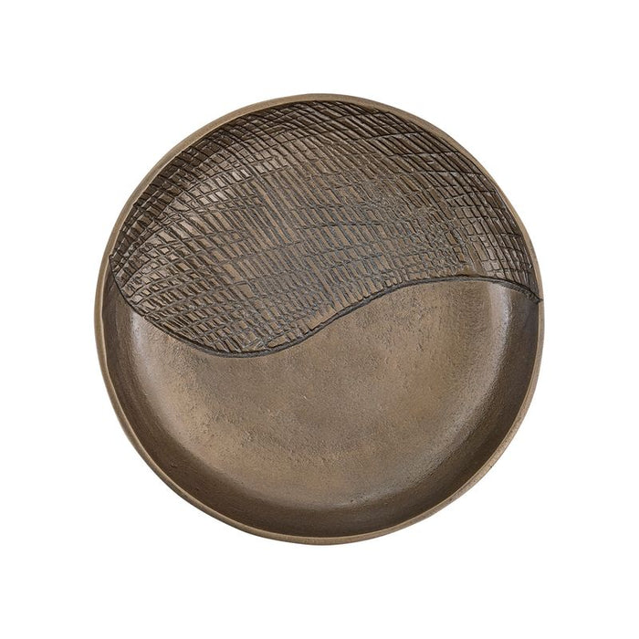 Iris Tray - Gold Metal