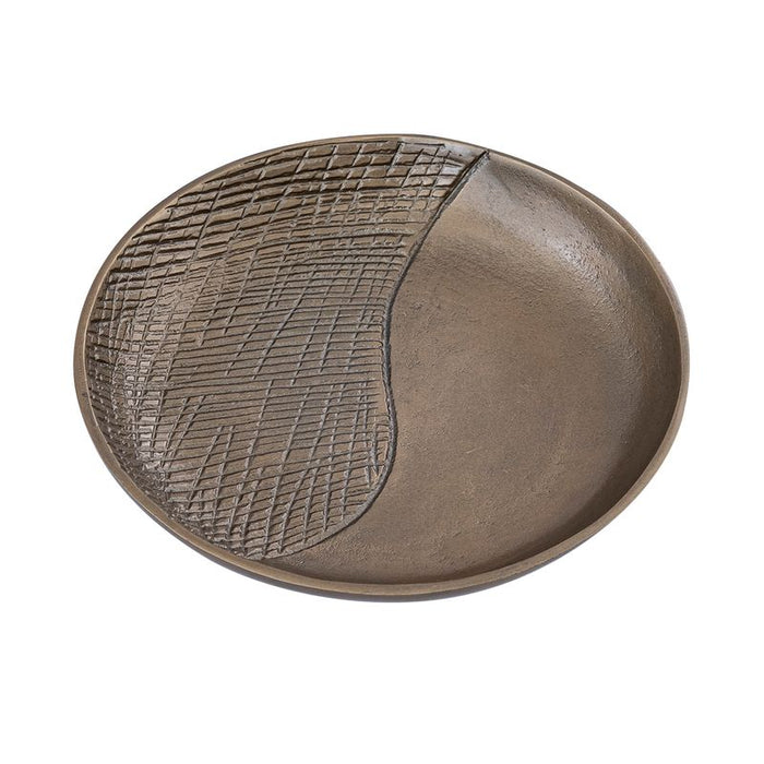 Iris Tray - Gold Metal