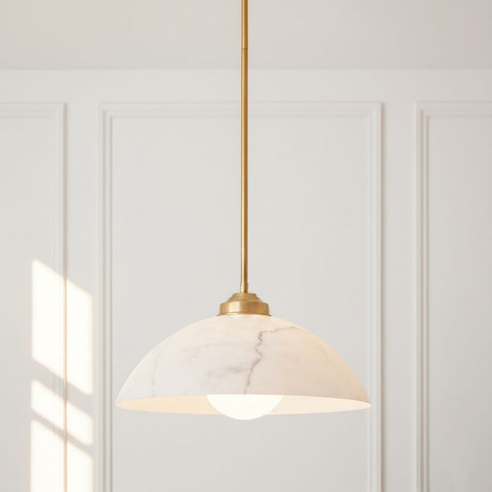 Bryson Pendant - Medium, Stone Glass