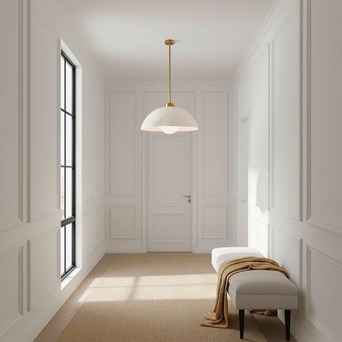 Bryson Pendant - Large, Stone Glass