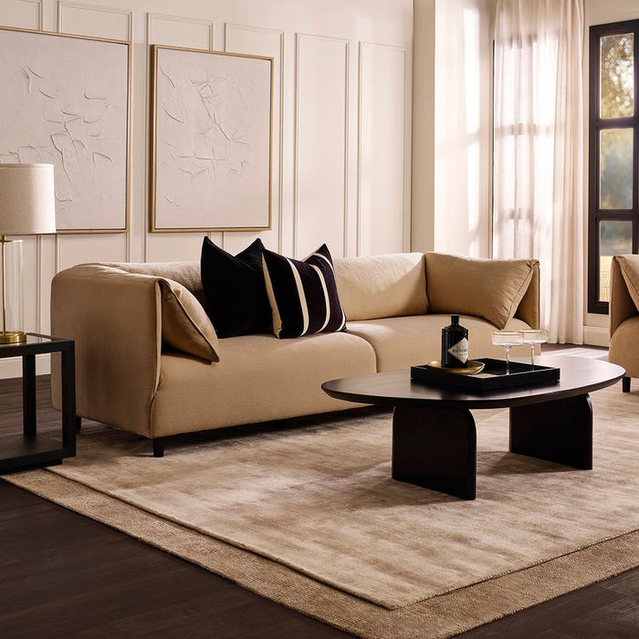Dominic 3 Seater Lounge Set - Wheat