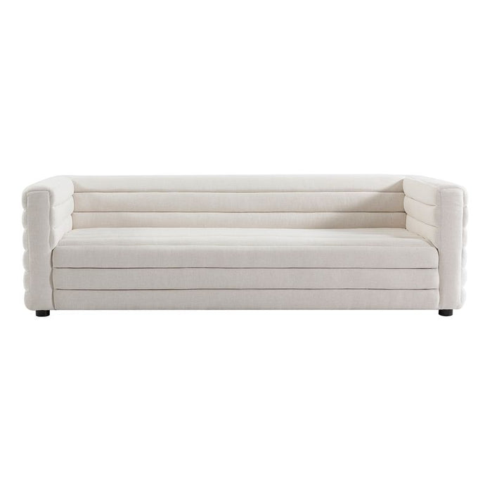 Colorado 3 Seater Sofa - Ecru Linen, 240cm