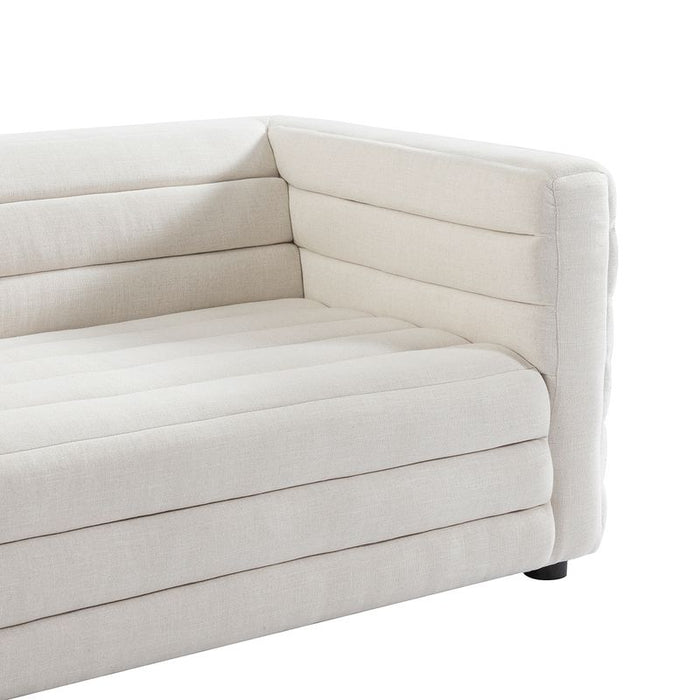 Colorado 3 Seater Sofa - Ecru Linen, 240cm