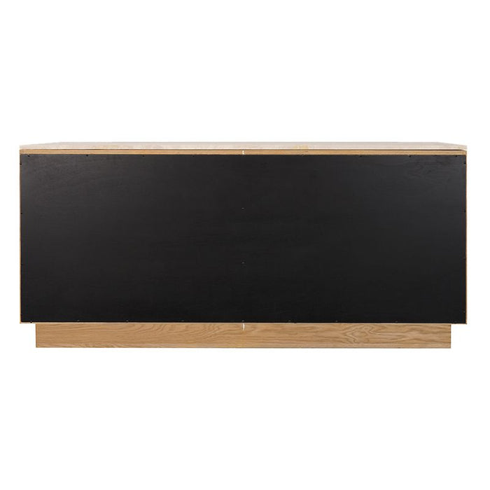 Benedict Natural Oak Buffet - Travertine, 170cm