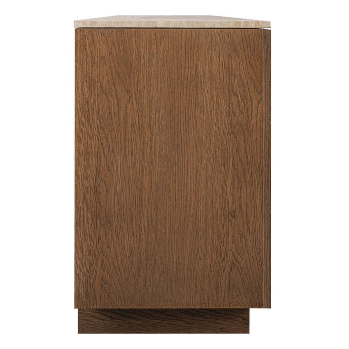 Benedict Walnut Buffet - Travertine, 170cm