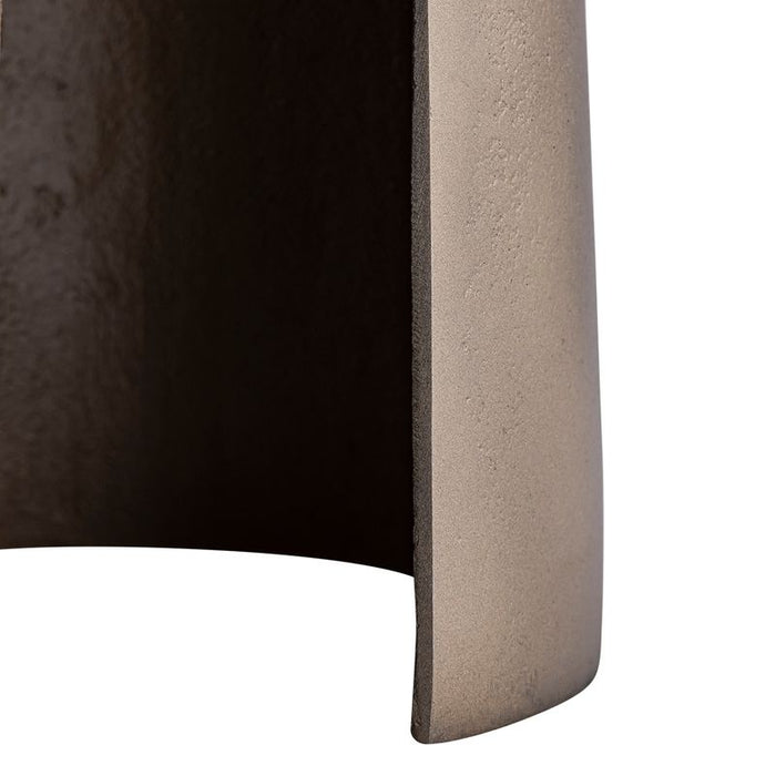 Chapman Side Table - Gold Metal, 50cm
