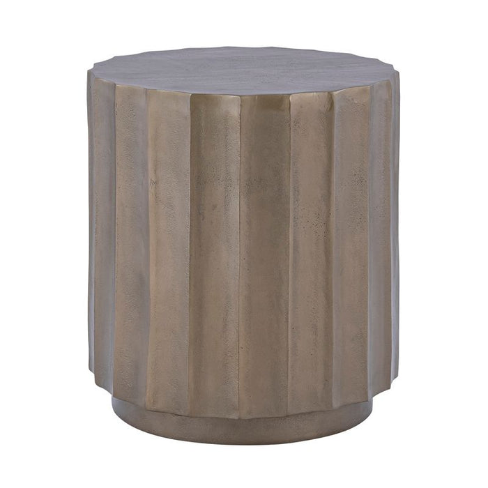 Calloway Side Table - Gold Metal, 45cm