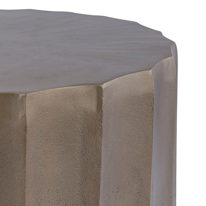 Calloway Side Table - Gold Metal, 45cm