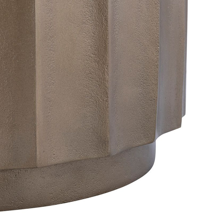 Calloway Side Table - Gold Metal, 45cm