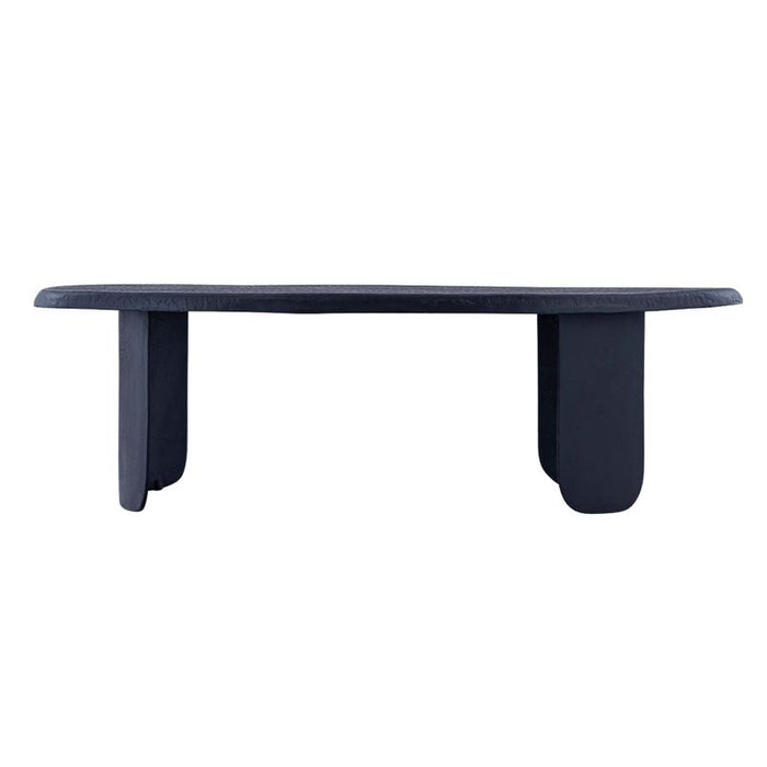 Silas Coffee Table - Black Bronze, Metal, 123cm