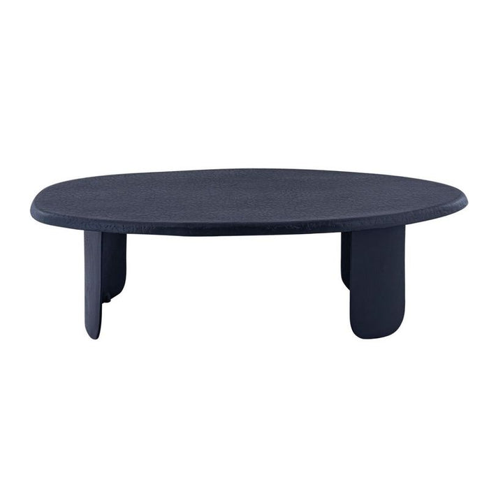 Silas Coffee Table - Black Bronze, Metal, 123cm
