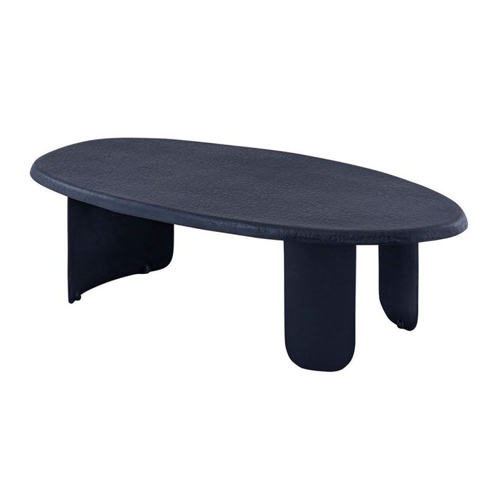 Silas Coffee Table - Black Bronze, Metal, 123cm