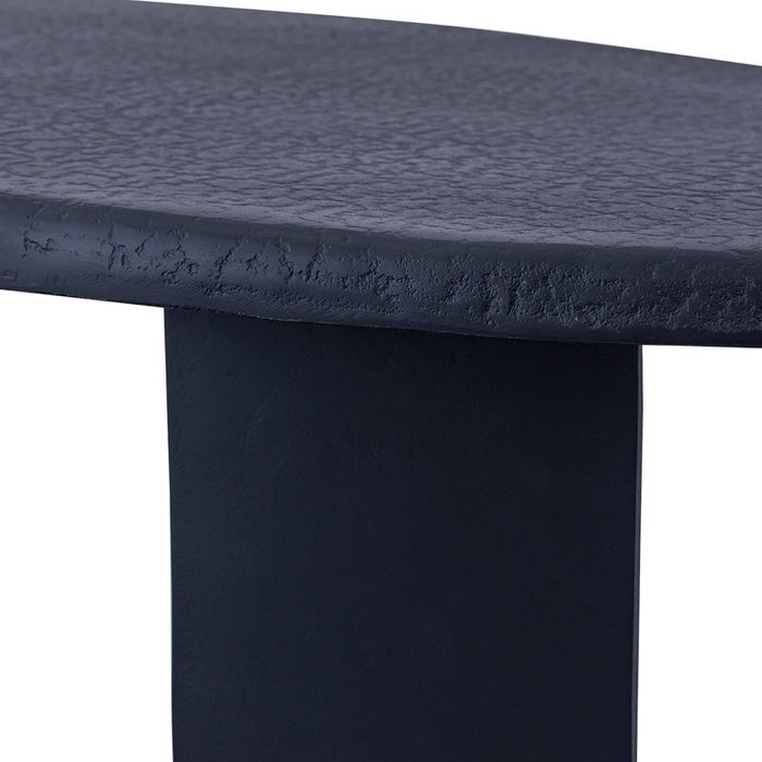 Silas Coffee Table - Black Bronze, Metal, 123cm