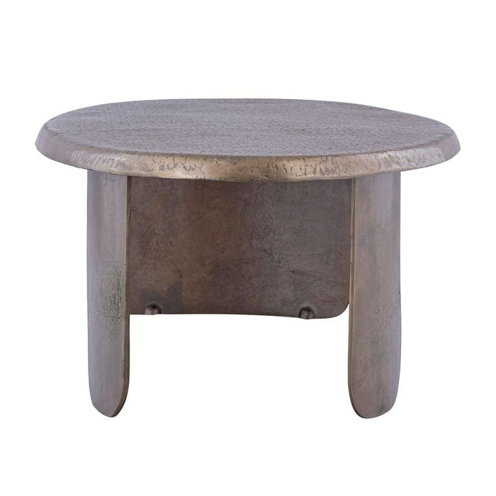 Silas Coffee Table - Antique Gold, Metal, 123cm