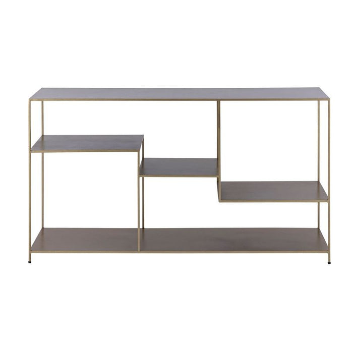Elliot Console Table - Gold Metal, 141cm