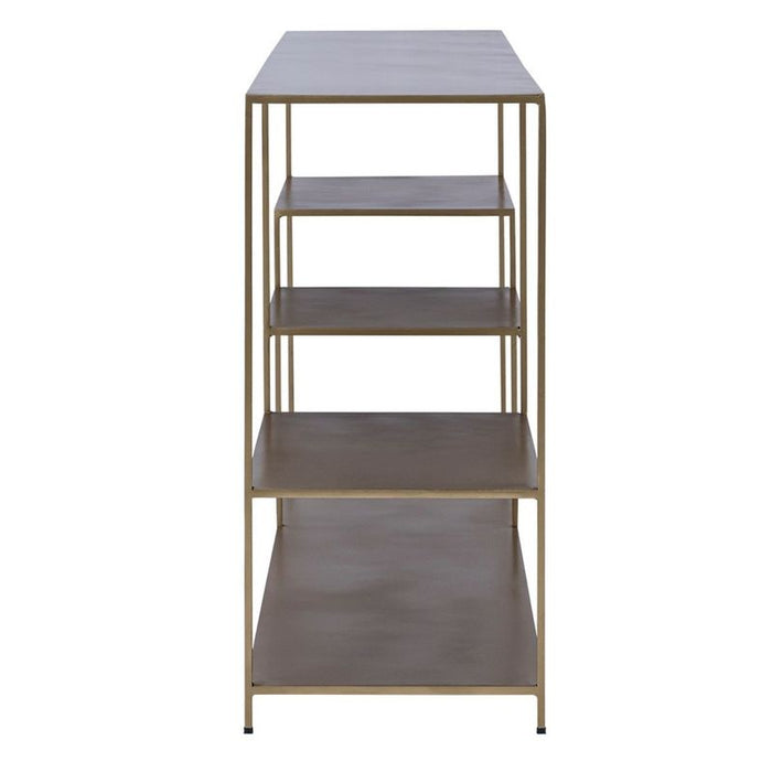 Elliot Console Table - Gold Metal, 141cm