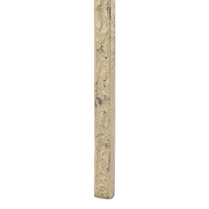 Thea Marble Nesting Side Tables - Gold, 41cm