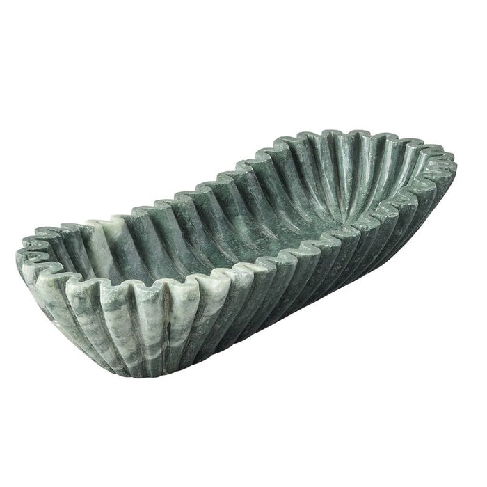 Aster Marble Bowl - Green