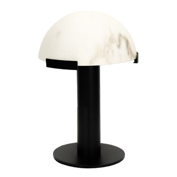 Mishca Table Lamp Black Set of 2 - Fabric Metal, 45cm H