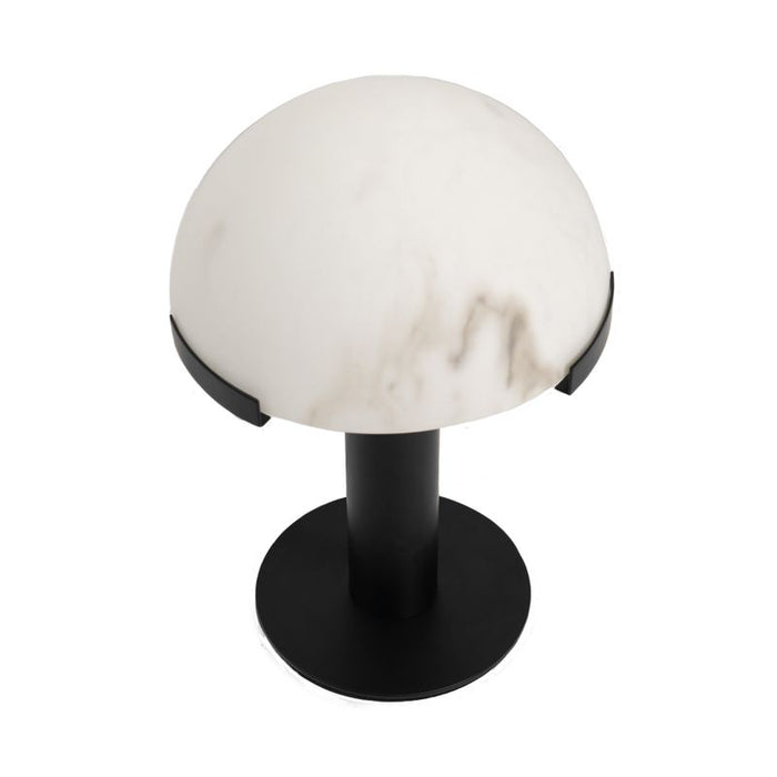 Mishca Table Lamp Black Set of 2 - Fabric Metal, 45cm H