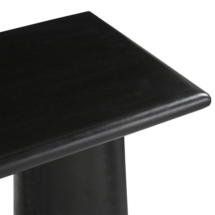 Cassidy Console Table - Black, Wood, 130cm