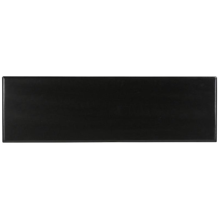 Cassidy Console Table - Black, Wood, 130cm
