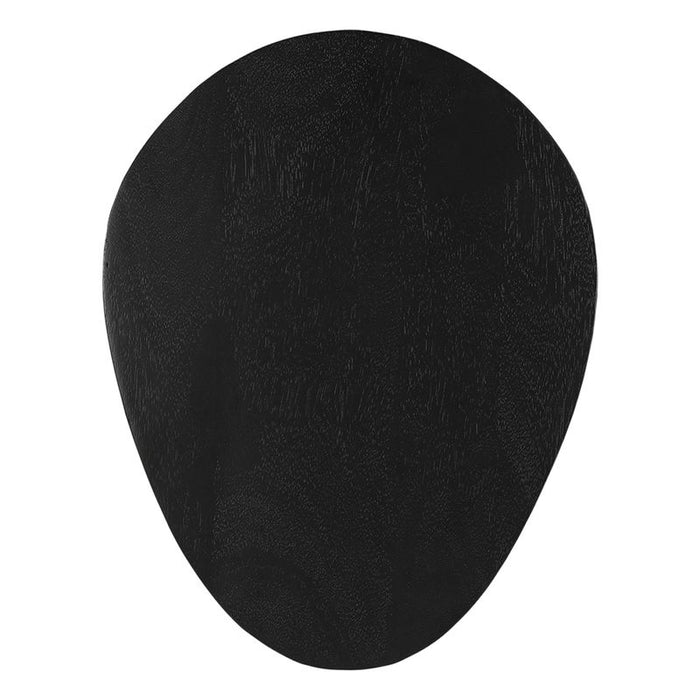 Harte Side Table - Black, Wood, 45cm