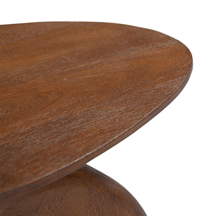 Harte Side Table - Walnut, 45cm