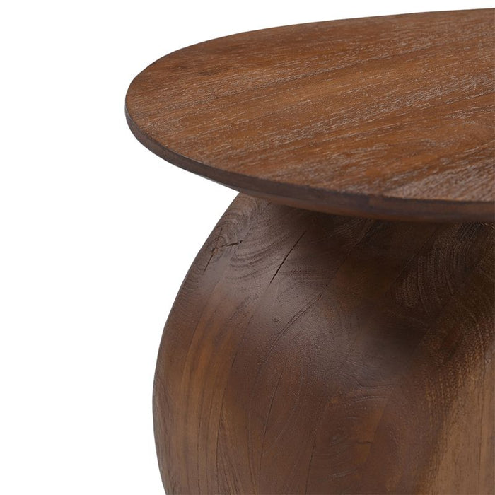 Harte Side Table - Walnut, 45cm