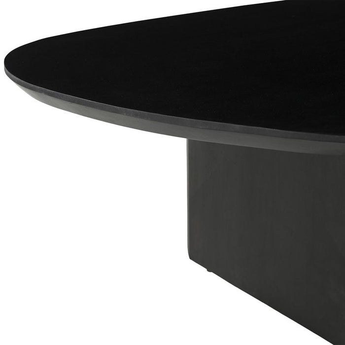 Nico Coffee Table - Black, Wood, 135cm