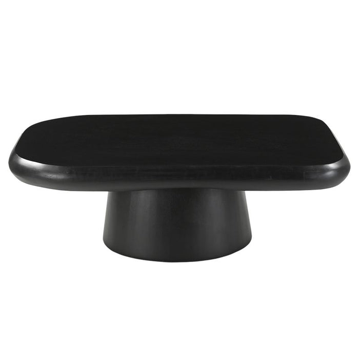Haimes Coffee Table - Black, Wood, 120cm